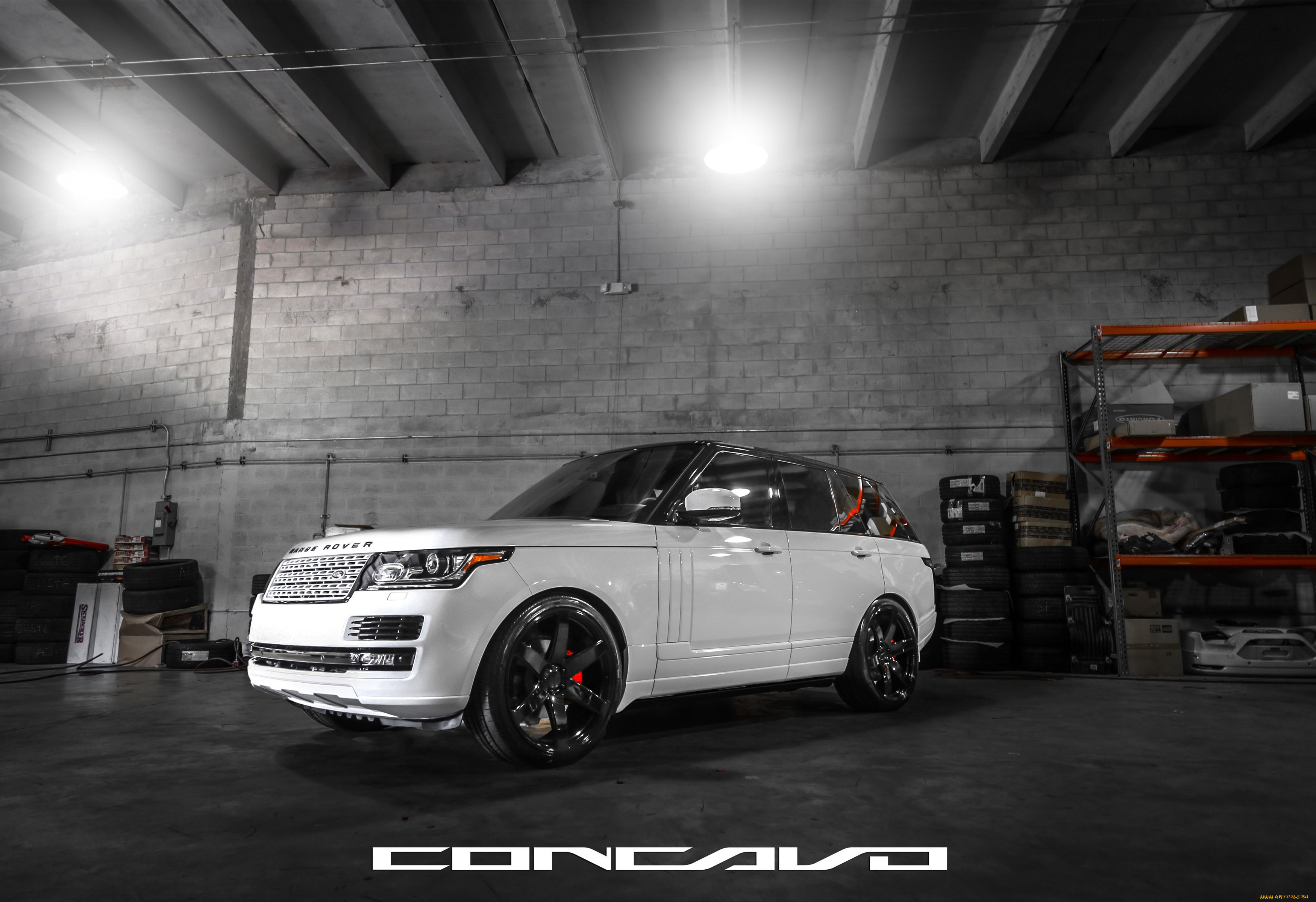 , range rover, white, rover, range